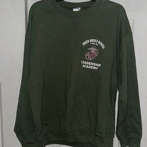 Gildan Heavy Blend Green Sweatshirt